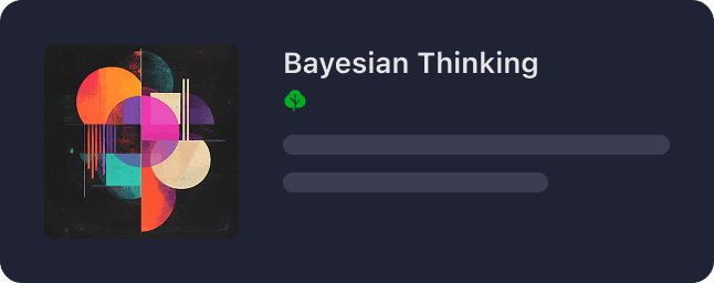 Bayesian Thinking