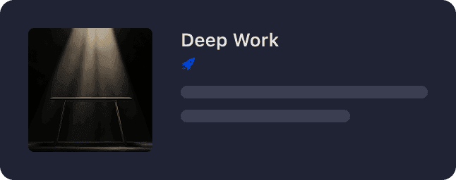Deep Work